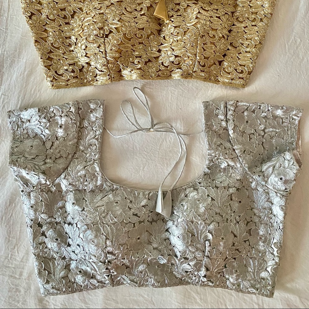 Indian Blouse Silver